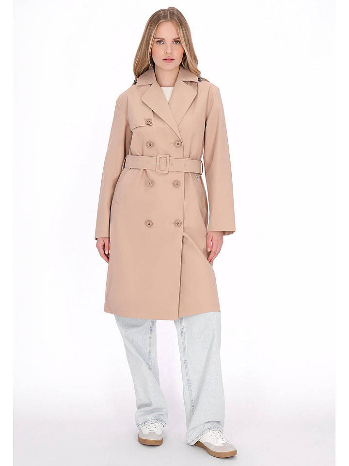 Schmuddelwedda Trenchcoat in Sand - L