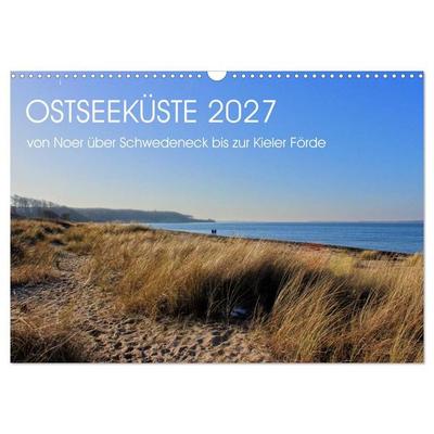Ostseeküste 2027 (Wandkalender 2027 DIN A3 quer), CALVENDO Monatskalender