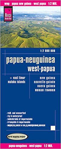 Peter Rump, Reise Know-How Verlag - Reise Know-How Landkarte Papua-Neuguinea, Indonesien: West-Papua, Molukken (1:2.000.000): world mapping project - Preis vom 09.10.2026 07:28:09 h