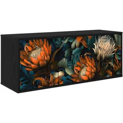 vidaXL, TV Möbel, Ramonita (Orangenmuster) (33 x 102 x 40 cm)