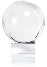 Zodax Sakinah Decorative Crystal Glass Orb on Base