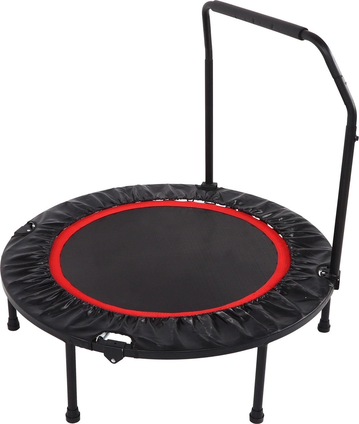 Trainings-Trampolin-Rebounder 40,2 x 45,1 Zoll einfach zu bedienendes Mini-Trampolin Trainings Fitness-Rebounder für das Training im Garten im Innen