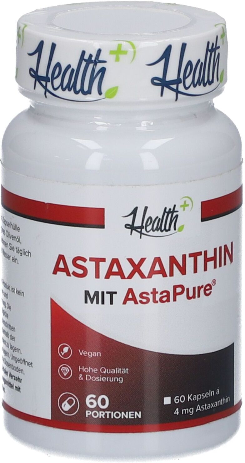 Health+ Astaxanthin (60 Caps) Unflavored 60 St Kapseln
