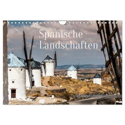 Spanische Landschaften (Wandkalender 2027 DIN A4 quer), CALVENDO Monatskalender