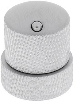 Warwick Stacked Dome Knob CI Sat Chrom chrome mat