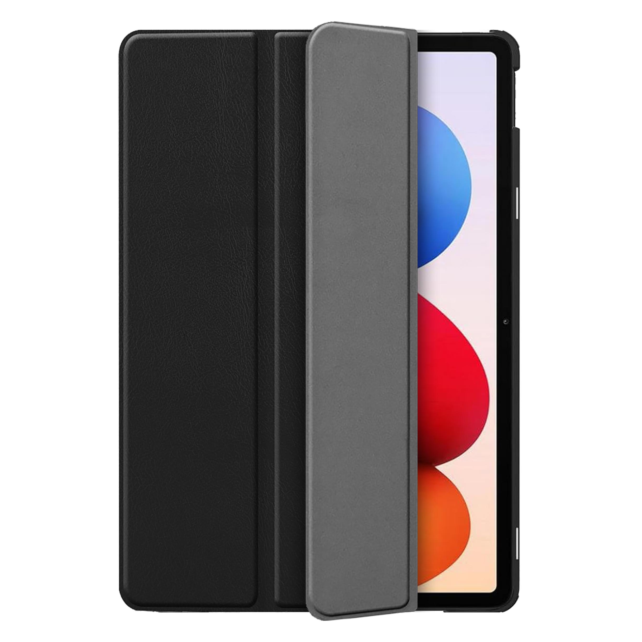 Just in Case Smart Tri-Fold PU-Leder Book Hülle Schwarz Xiaomi Redmi Pad 2 Pro (Xiaomi Redmi Pad 2 Pro) (TXM2838TF1)