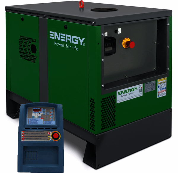 Energy Gruppi Générateur de courant Energy EY-12.5TDE-SA AVR - 9 kW triphasé diesel ATS