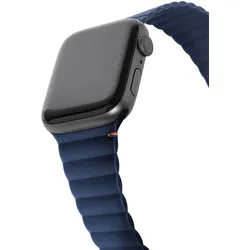 Decoded magnetisches Silikonarmband LITE Marineblau 42-44mm