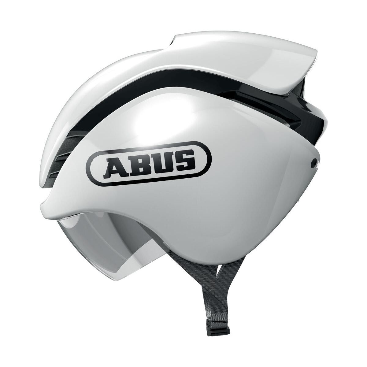 Abus Gamechanger Tri shiny white S (51-55 cm​) 64275