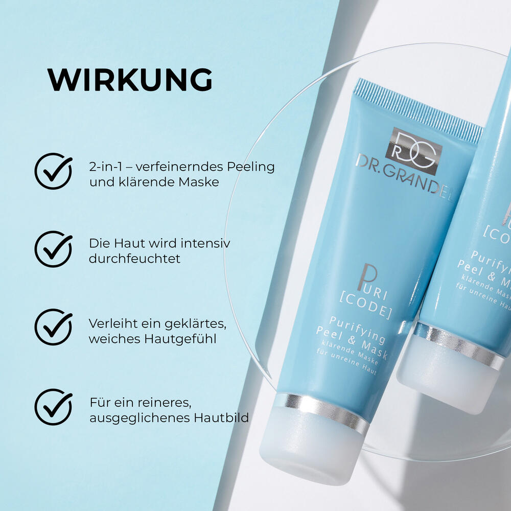 Dr Grandel Puri[Code] Exfoliante purificante &amp; Mask 75mL