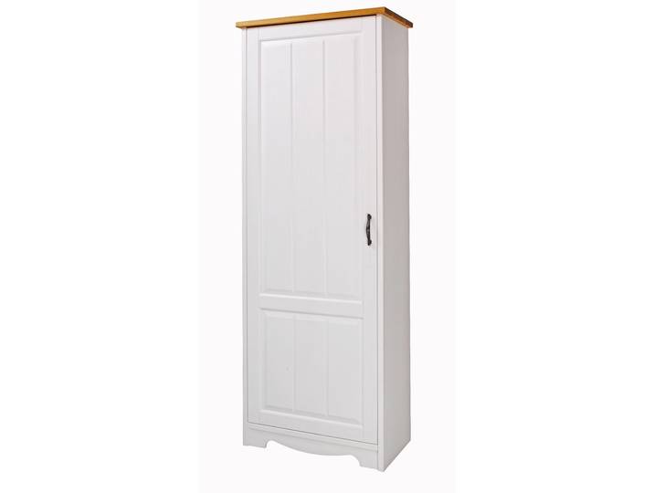 Garderobenschrank GOODPRODUCT Trinidad , gelb (weiß, honigfarben), Schränke, Garderobenschrank, Breite 69 cm.