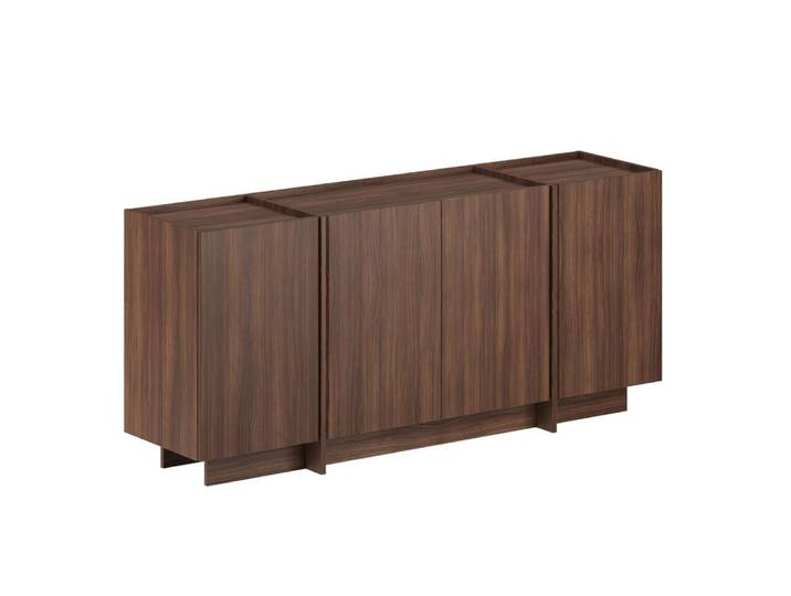 Buffet effet noyer l180 cm