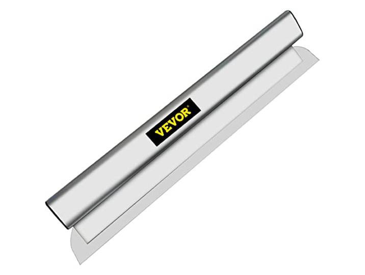 VEVOR Lame d'Écumage Lame à Lisser 100 cm Lame de Spatule pour Cloisons Sèches\, Spatule de Lissage Peinture Finition Plâtrage Couteau à Mastic Outil de Plâtrage Mur pour Enduire Lisser Plâtre de Gypse