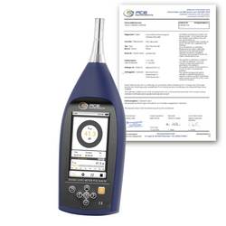 PCE Instruments Schallpegel-Messgerät kalibriert (ISO) Datenlogger PCE-SLM 50-ICA 21 - 143 dB 10 Hz - 20000 Hz USB-C®, Ethernet, SD-Karte