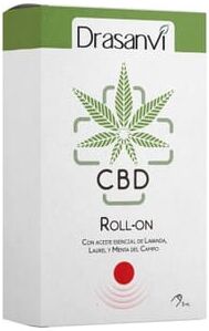 Drasanvi Roll On CBD + Óleos Essenciais Bio 5 ml