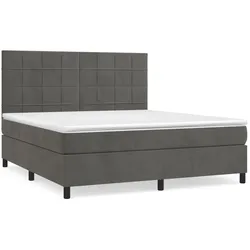 vidaXL, Boxspringbett, Bermenus (Block mit Quadraten) (160 x 200 cm)