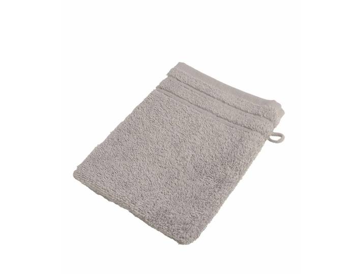 Waschhandschuh WEWO FASHION 9518W , grau (lightgrau), B:16cm L:21cm, Frottee, Waschlappen, Waschhandschuh, saugstark