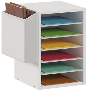 no Literature Organization Paper Storage Slot