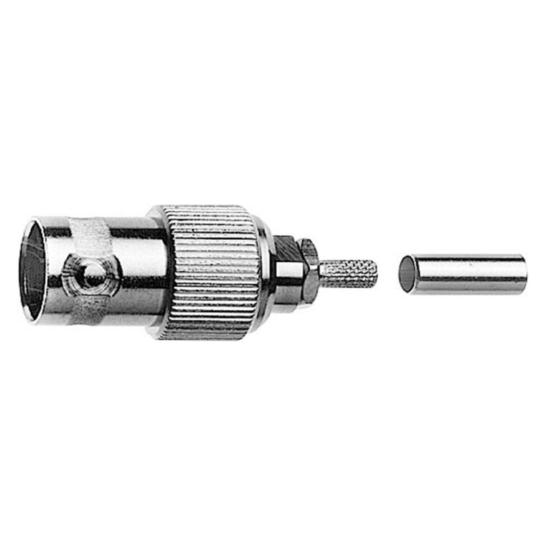 Telegärtner BNC-Kabelbuchse Crimp G03 50 Ohm, crimp/crimp, A2913, G03 (RG178 B/U) (J01001B0060)