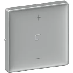 Legrand 752899A VALENA LIFE Abdeckung für 3-Leiter-Dimmer mit N-Leiter, Farbe: Aluminium