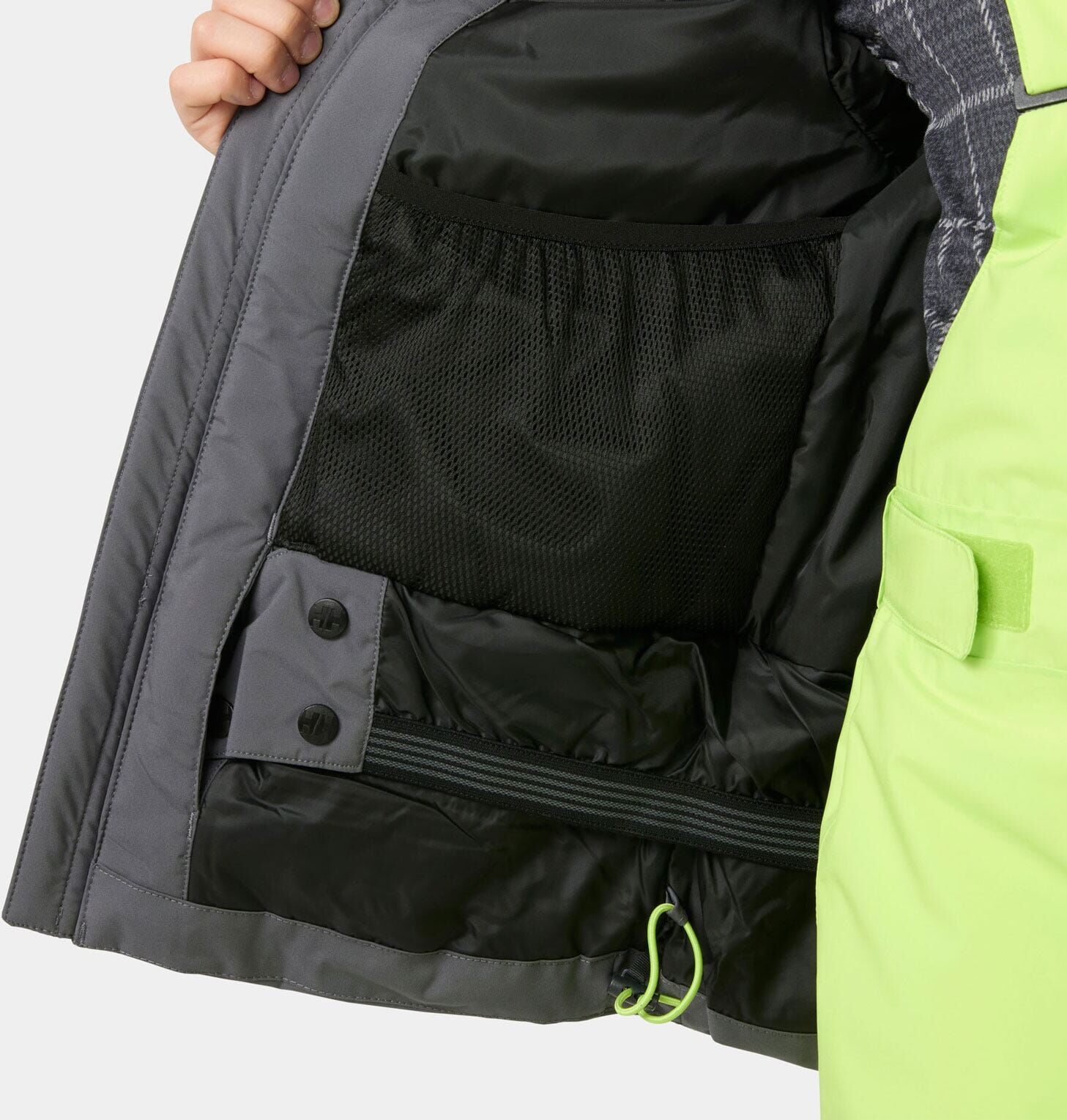 Helly Hansen Juniors' Alpha Ski Jacket - Grey - 13