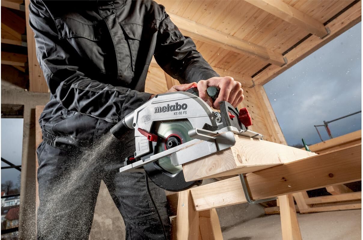 Handkreissäge METABO "Metabo Handkreissäge KS 66 FS", grün (bunt), Sägemaschinen, Handkreissäge bunt Einheitsgröße