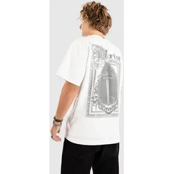 Vitriol Gothic Occult Boxy T-Shirt blanc white Gr. S