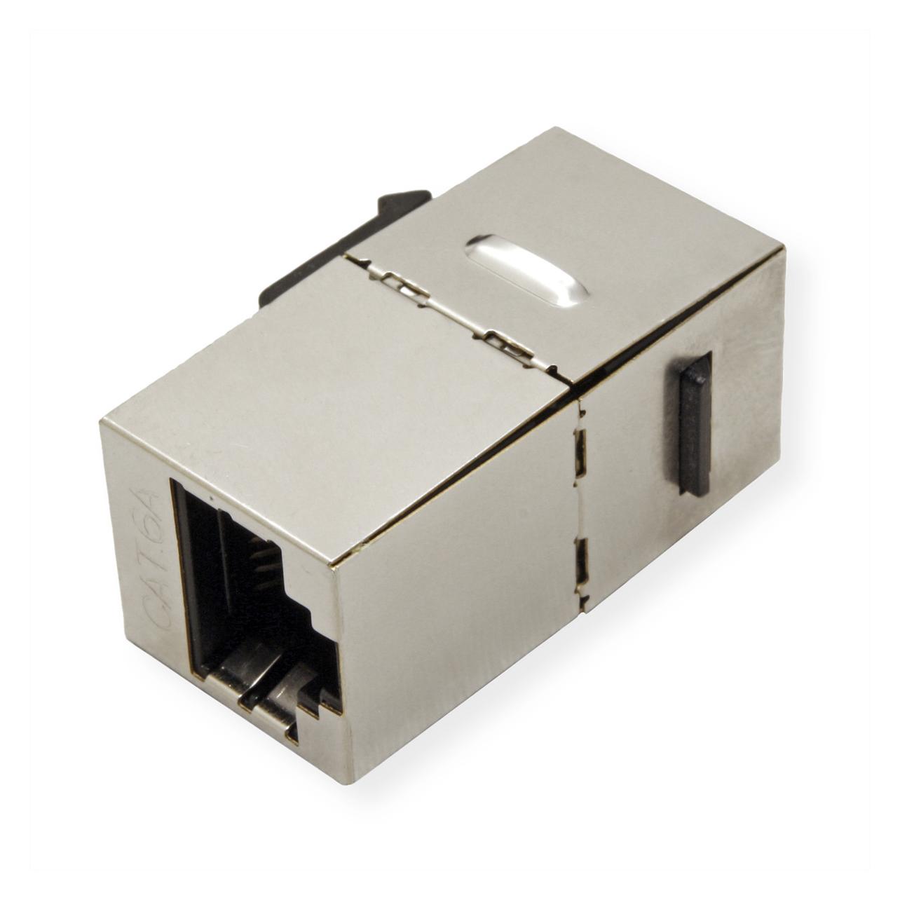 Value RJ-45 Kupplung, Keystone, geschirmt, Kat. 6A (Keystone Modul) (21.99.3006)