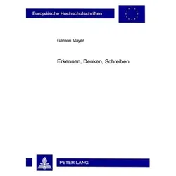 Erkennen, Denken, Schreiben, Fachbücher von Gereon Mayer
