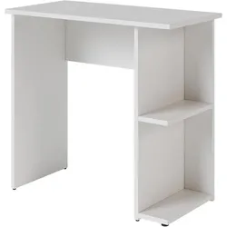 Vicco, Schreibtisch, Schreibtisch Simple, Weiss, 80 x 40 cm (80 x 40 x 76 cm)