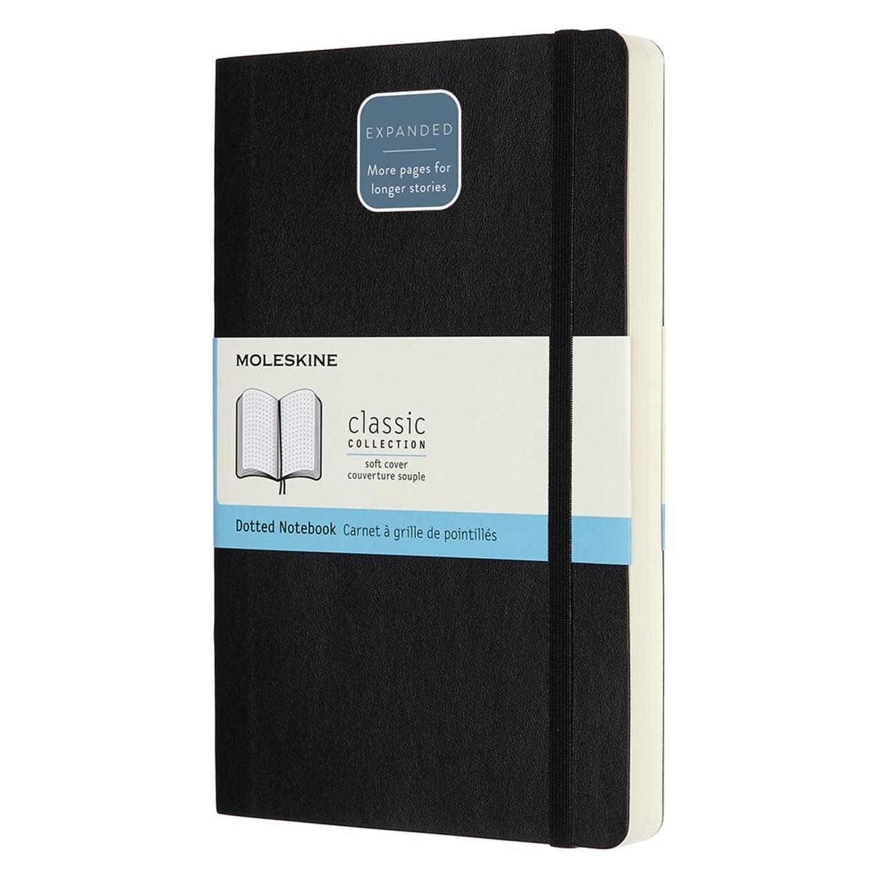 Moleskine Classic (A5, Large, Gepunktet, Weicher Einband) (628073)