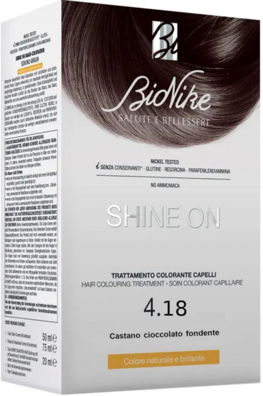 Bionike Tintura Capelli Castano Cioccolato Fondente 4.18