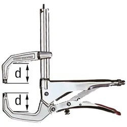 Bessey C-Gripzange - GRZC
