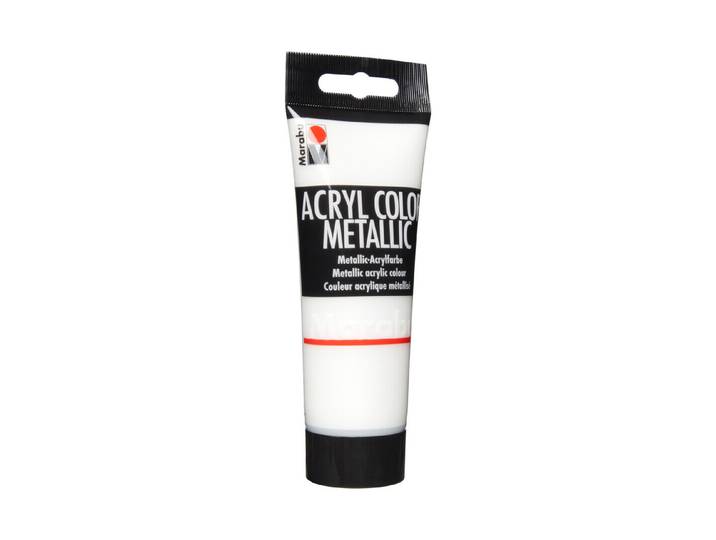 Marabu Acryl Color Metallic Weiss