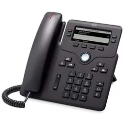 Cisco CP-6861-3PW-UK-K9=, Telefon, Schwarz