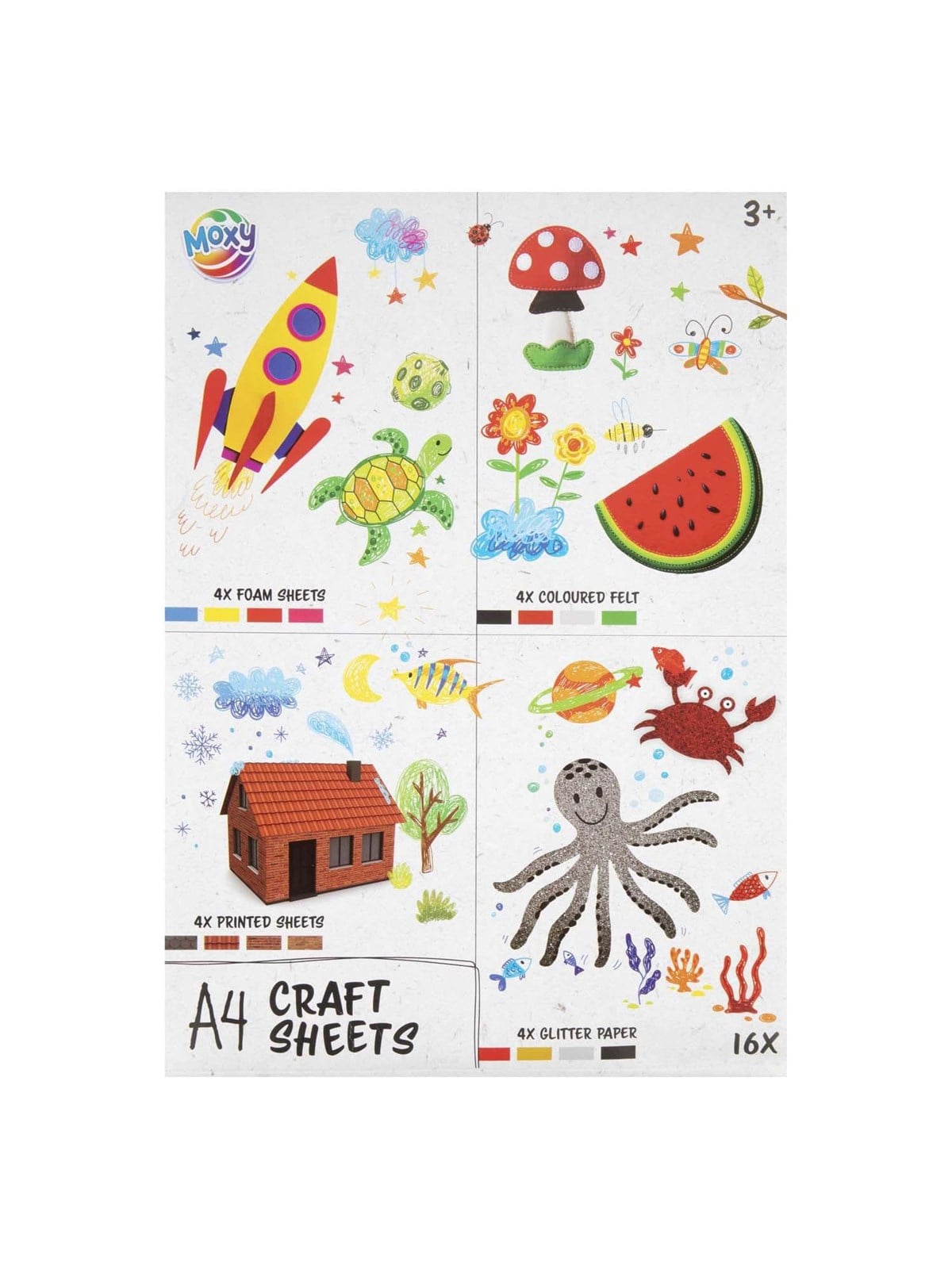 Creative Craft Group Craft paper set 16 pcs.