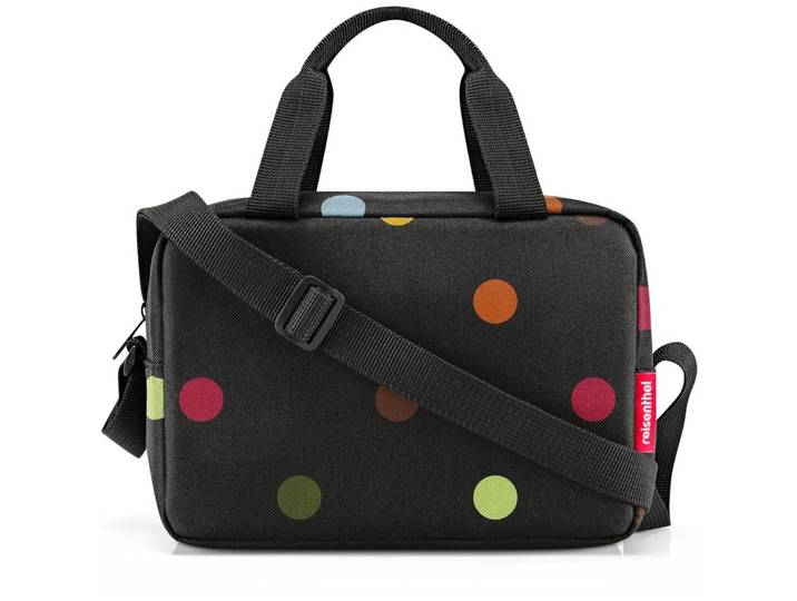Kühltasche Reisenthel schwarz/bunt H 16 cm B 23.5 cm wasserweisend - Farbe: Dots