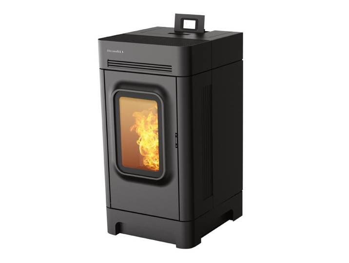 THERMOFLUX poêle à granulés AGNES (Anthracite - Métal)