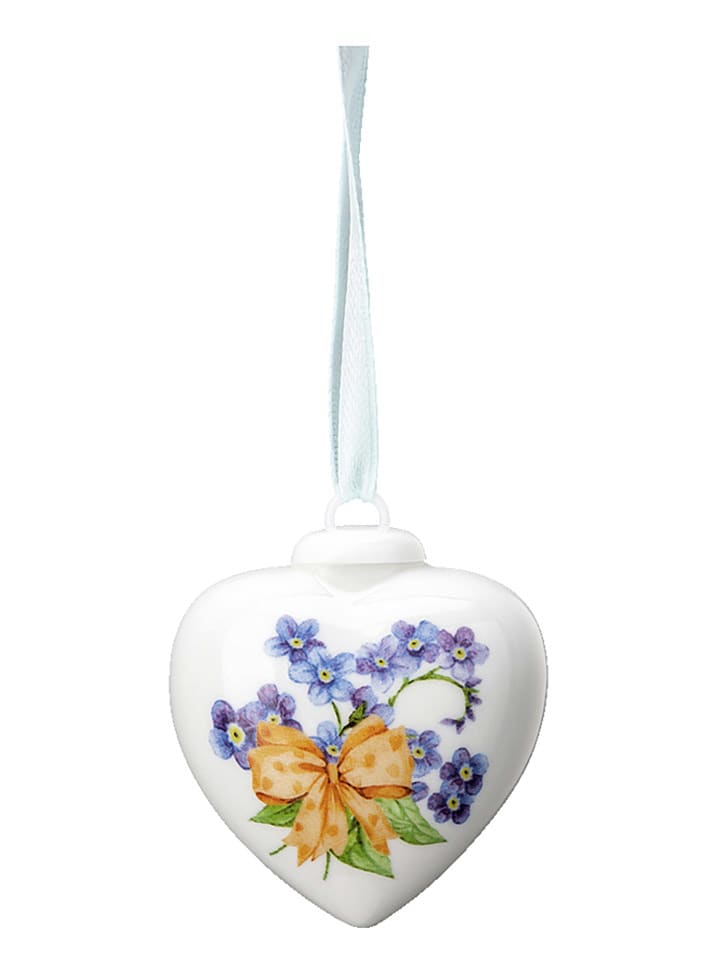 Hutschenreuther Dekoanhänger in Weiß/ Bunt - (L)4,5 cm - onesize