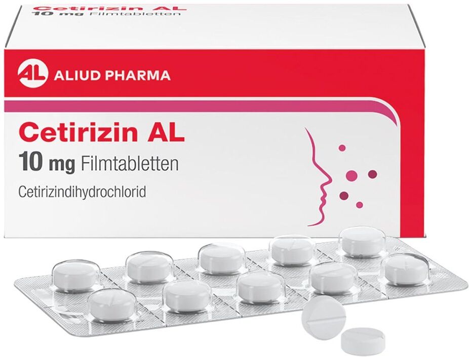 Cetirizin AL 10 mg Filmtabletten bei Heuschnupfen