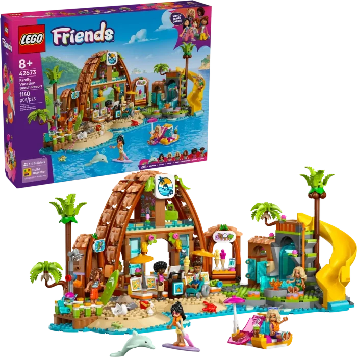 LEGO Friends 42673 Familienurlaub im Strandresort