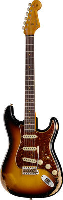 Fender 61 Strat Heavy Relic FSB Faded 3