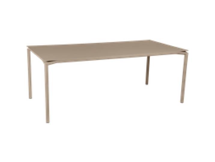 Table Rectangulaire 195 x 95 cm Calvi en Aluminium