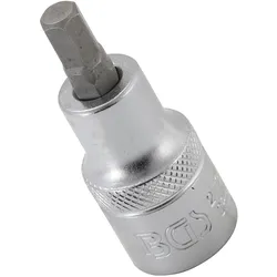 BGS 2734 Bit Einsatz Antrieb Innenvierkant 12,5mm (1/2") SW 9/32"