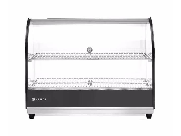 Hendi Warmhaltevitrine Edelstahl – Gastro Inventar/Gastro Einrichtungen