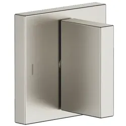 Dornbracht MEM UP-Zweiwege-Umstellung Platin gebürstet, Rosette 60 x 60 mm