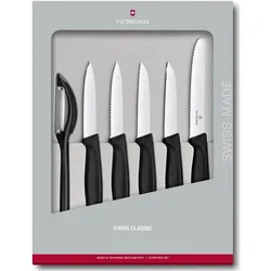 Victorinox Gemüsemesser Swiss Classic, Küchenmesser, Schwarz