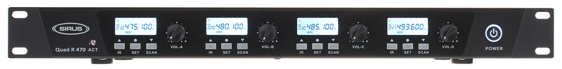Sirus Quad 2B 2H 470 Case Bundle marrone