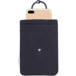 Radicover Mobile Phone Pouch (Apple iPhone 6, Apple iPhone 6 Plus, Samsung Galaxy Grand 2, Samsung Galaxy Note), Smartphone Hülle, Schwarz