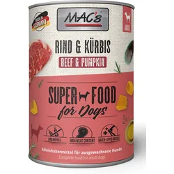 MAC ́s DOG Rind & Kürbis 6x400 g